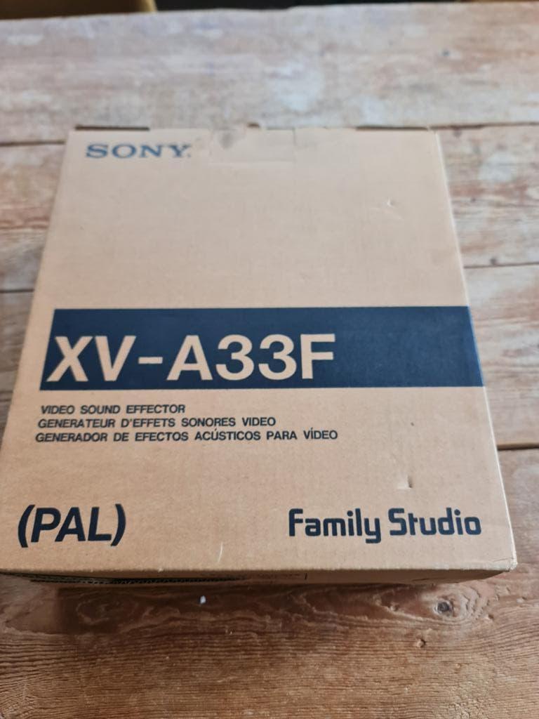 Sony XB=A33F Video Sound Effector, Ophalen of Verzenden, Nieuw, Video