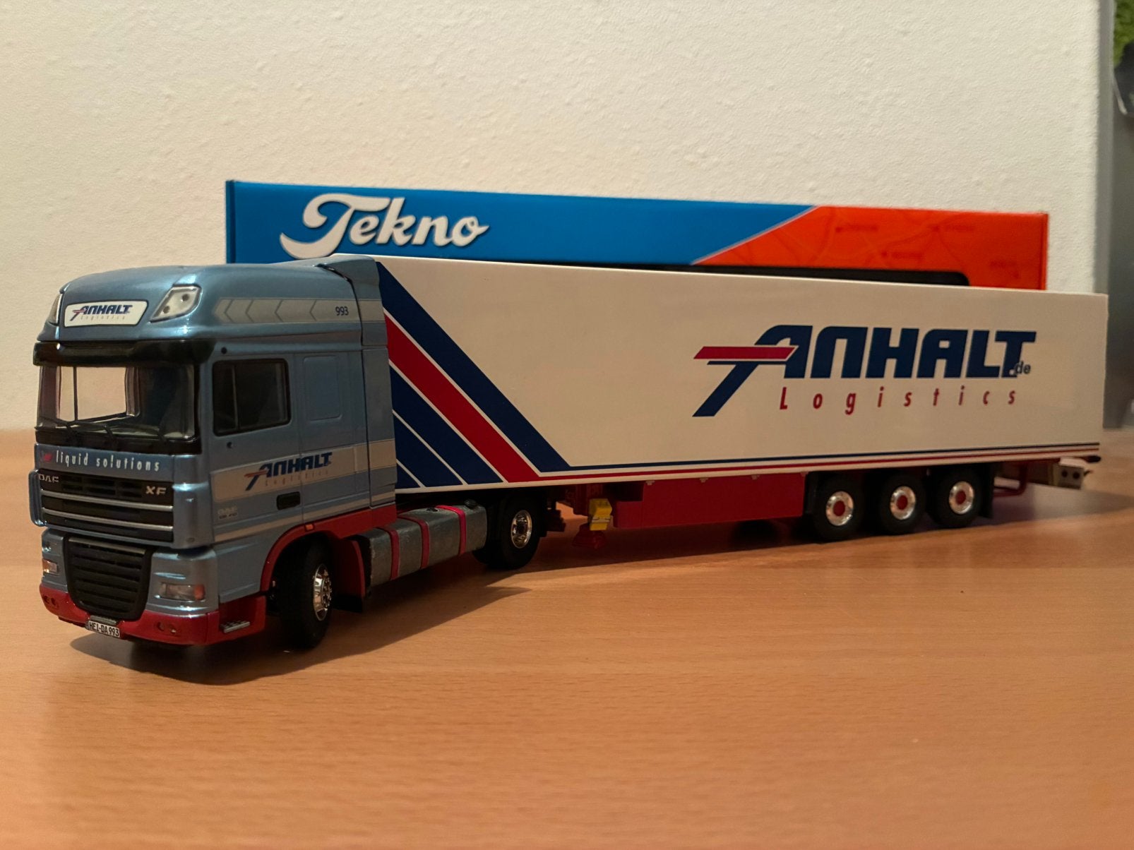 Tekno DAF XF105 met koeler Anhalt Logistics, Ophalen of Verzenden, Zo goed als nieuw, Bus of Vrachtwagen, Tekno