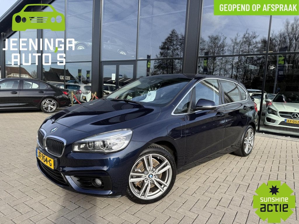 BMW 2-serie Active Tourer 225xe PlugInHybride M sport|Navi|C, Auto's, BMW, Automaat, Gebruikt, Blauw, Origineel Nederlands