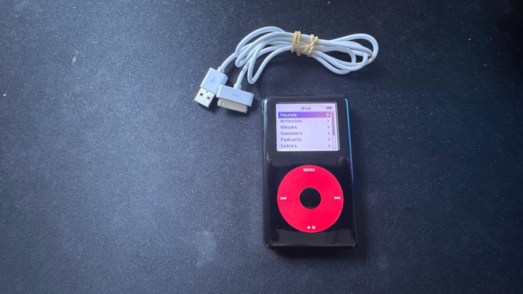 iPod U2 Special Edition 20GB met handtekeningen, Gebruikt, Classic, Zwart, Ophalen of Verzenden