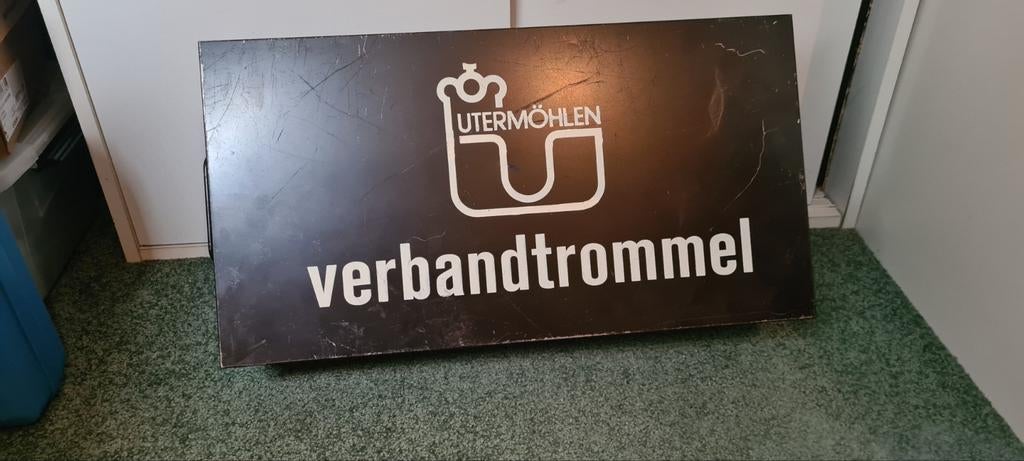 Vintage Utermöhlen verbandtrommel - Decoratief item, Antiek en Kunst, Ophalen