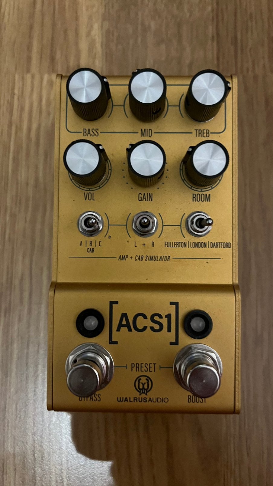 Walrus Audio ACS1 amp cab simulator (like new), Ophalen of Verzenden, Zo goed als nieuw