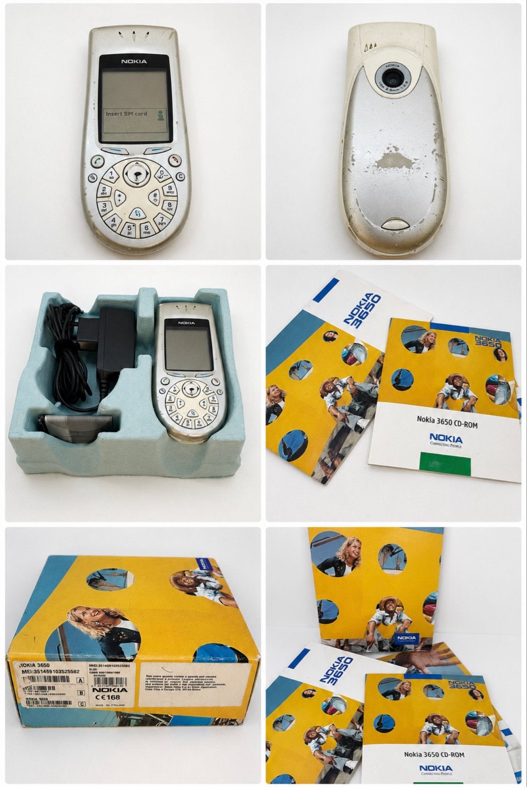 Nokia 3650 Collectible met doos en accessoires, Telecommunicatie, Gebruikt, Fysiek toetsenbord, Ophalen of Verzenden, Minder dan 3 megapixel