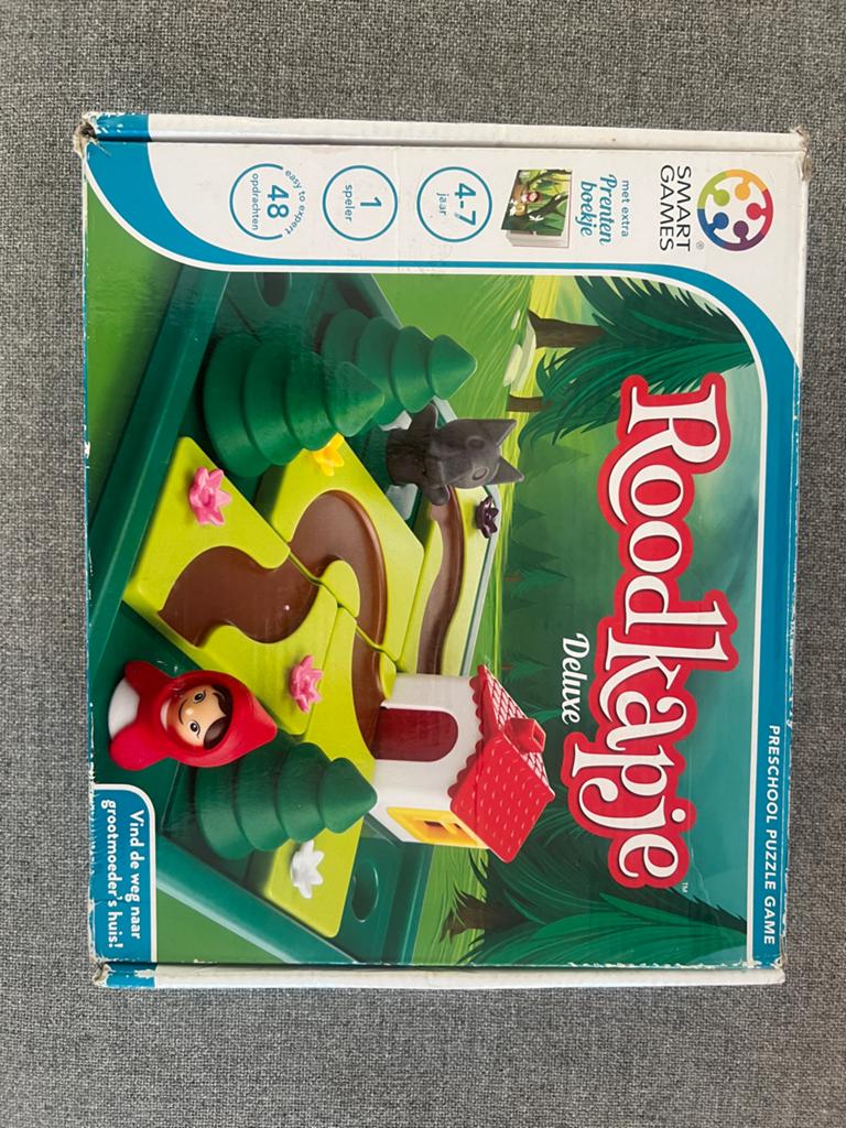 SmartGames Roodkapje Deluxe - Puzzelspel 4-7 jaar, Ophalen of Verzenden, Zo goed als nieuw
