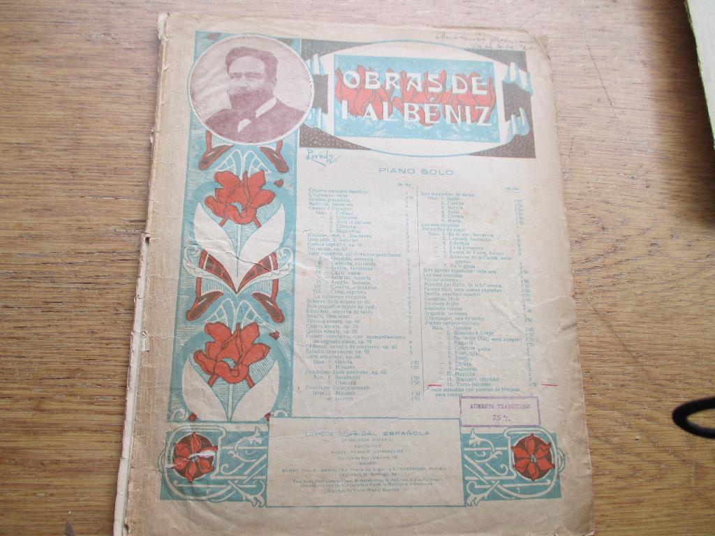 ALBENIZ - TORRE BERMEJA -PIANO, Gebruikt, Klassiek, Ophalen of Verzenden, Artiest of Componist
