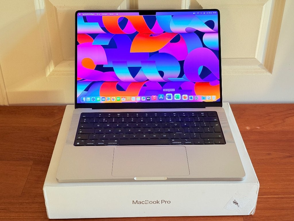 ✅ MacBook Pro 14" M1 Chip 16GB 512GB SSD Z.G.A.N + EXTRA'S, Computers en Software, 2 tot 3 Ghz, Qwerty, Overige groottes, 512 GB