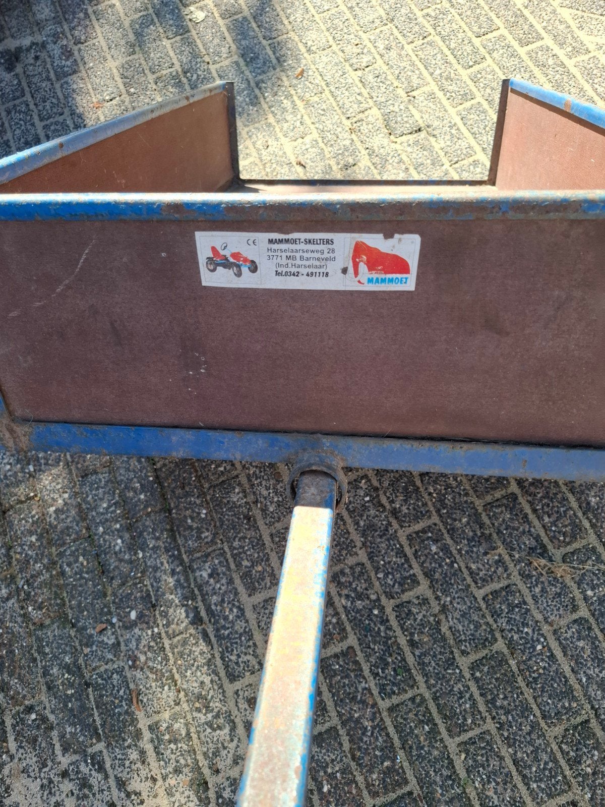 Mammoet skelteraanhanger, opknappertje, Ophalen, Overige typen, Minder dan 2 meter