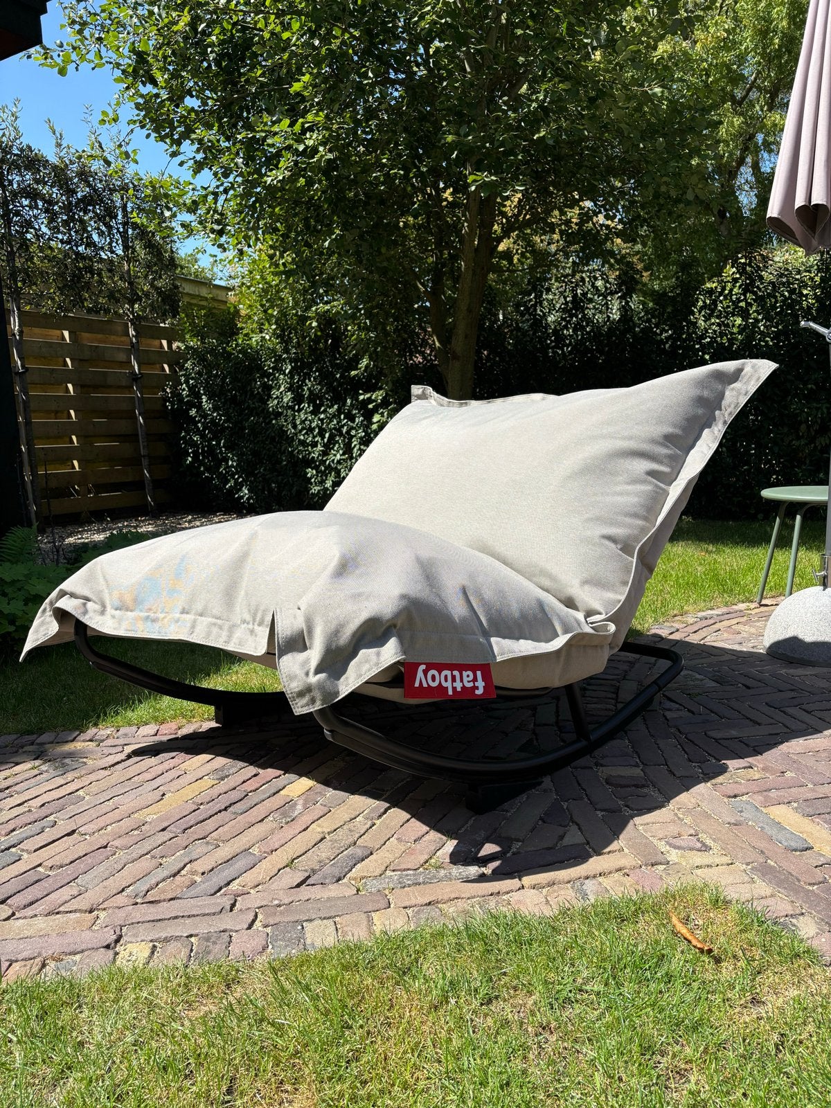 Fatboy Rock 'n Roll schommelstoel - Zo goed als nieuw, Huis en Inrichting, Ophalen, Overige kleuren, Relaxt, Zo goed als nieuw