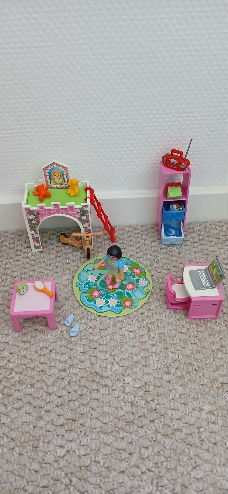 Playmobil Meisjeskamer met accessoires, Ophalen, Gebruikt, Gebouw, Complete set