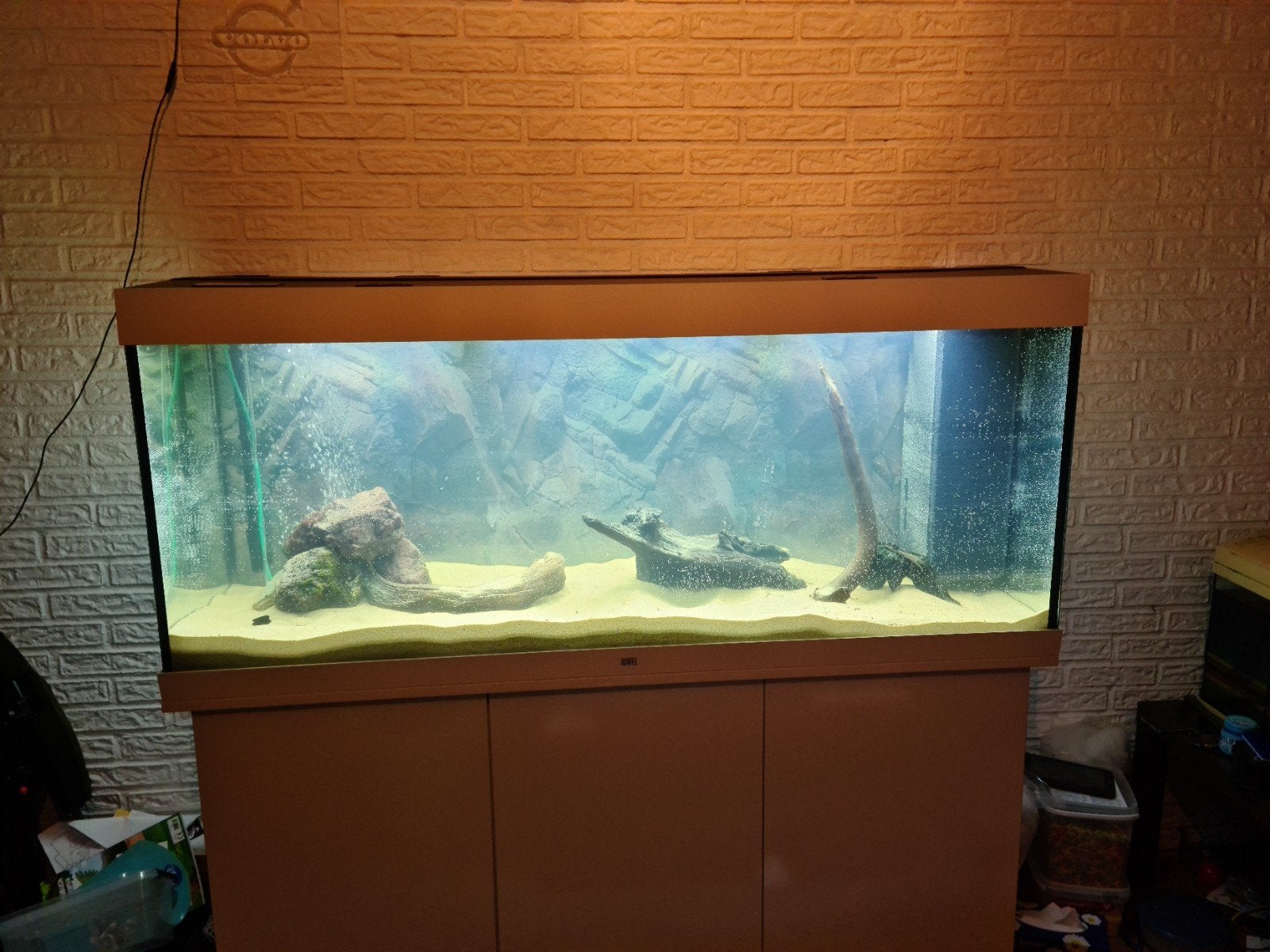 juwel Rio 450 met originele kast, Dieren en Toebehoren, Ophalen, Gebruikt, Leeg aquarium, Inclusief toebehoren