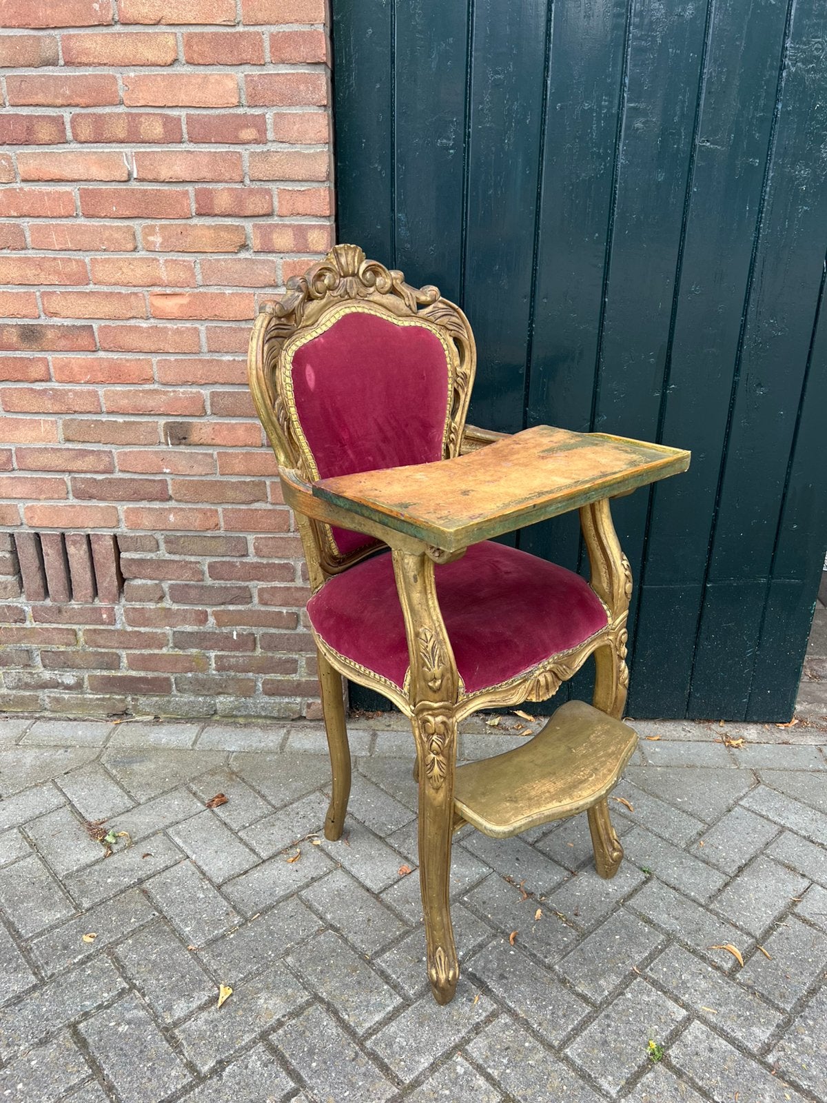 Kinderstoel Barok stijl oudje, Ophalen, Gebruikt, Overige typen