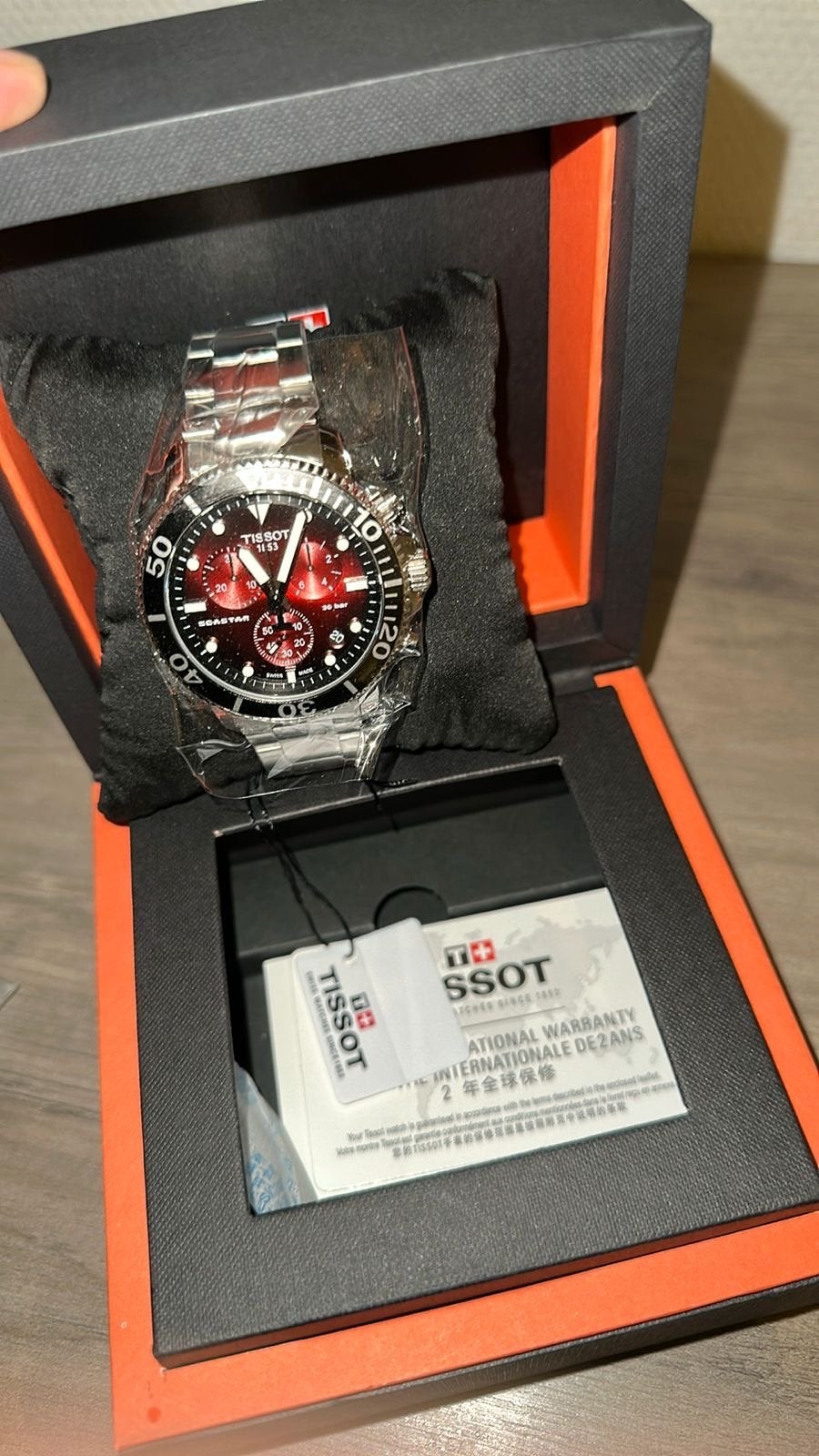 Tissot Seastar 1000 Chronograaf - Nieuw in doos, Overige merken, Staal, Polshorloge, Nieuw