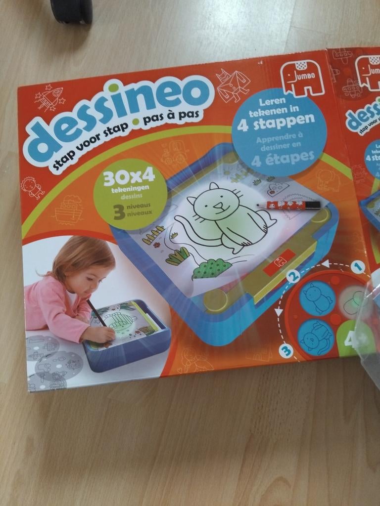 Dessineo stap voor stap., Ophalen of Verzenden
