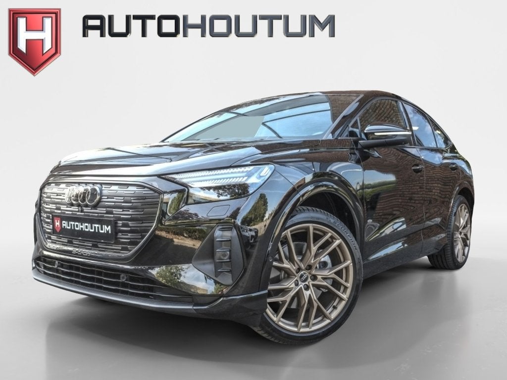 Audi Q4 e-tron Sportback 55 e-tron quattro | S-Line | Panora, Auto's, Audi, Keurmerk '100% Onderhouden', 0 cilinders, Zwart, Zwart