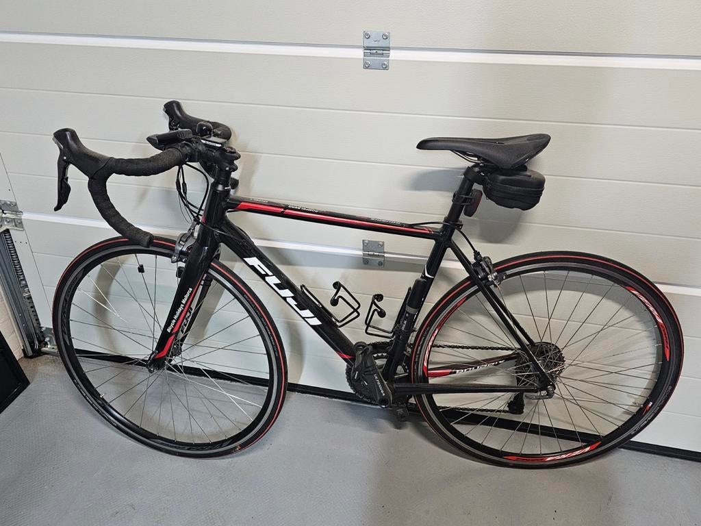Fuji Roubaix racefiets incl wahoo Elemnt bolt navigatie, Heren, Aluminium, 49 tot 53 cm, Meer dan 20 versnellingen