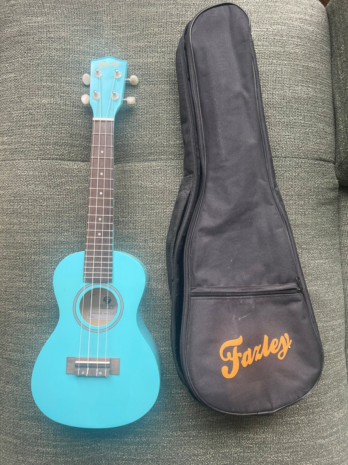 Ukelele Fazley nieuwe snaren plus hoes, Ophalen of Verzenden, Zo goed als nieuw, Overige typen, Met koffer