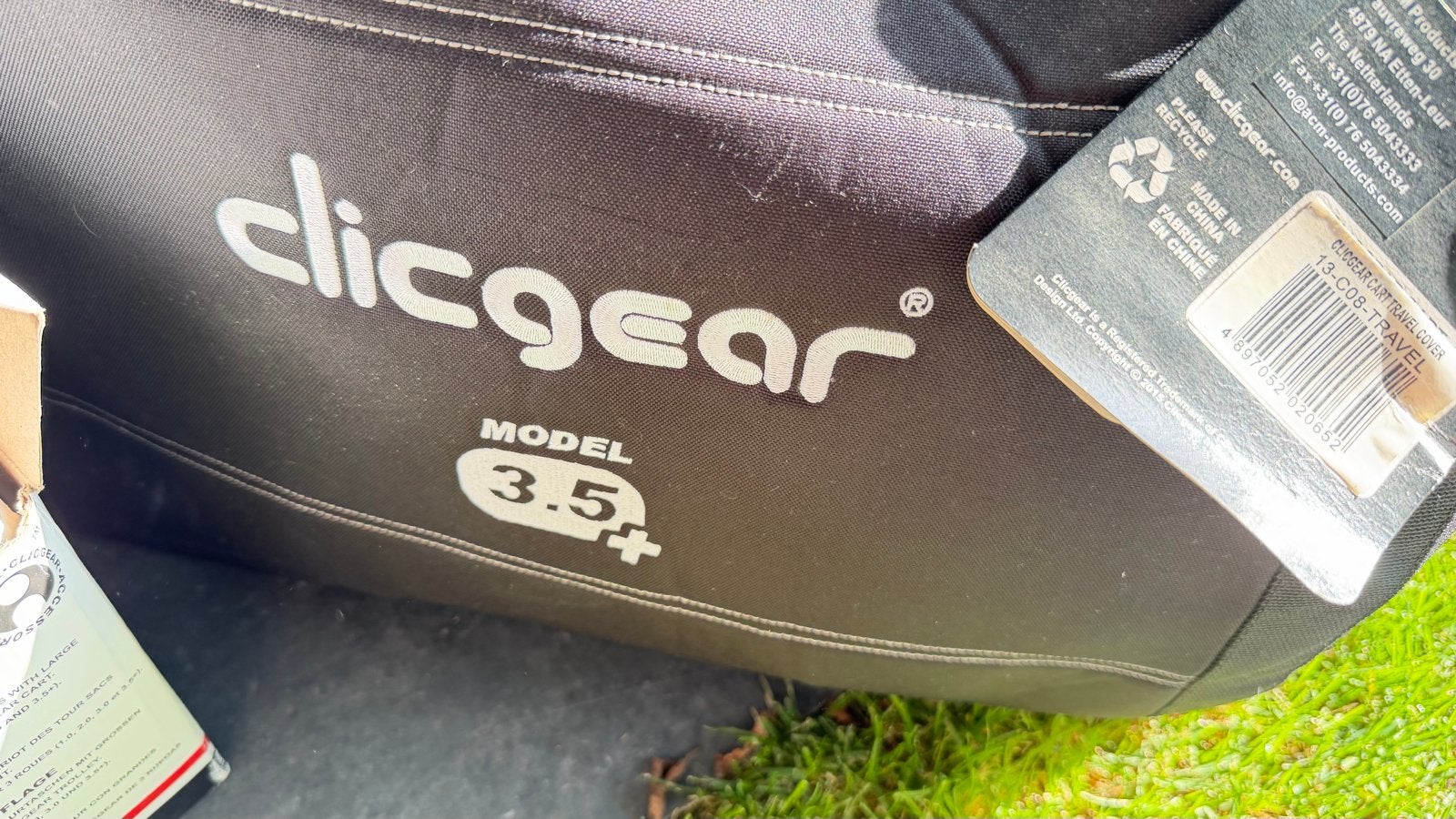 Clicgear Model 3.5+ Reistas - Z.g.a. incl tourbag kit, Ophalen, Zo goed als nieuw, Tas, Overige merken