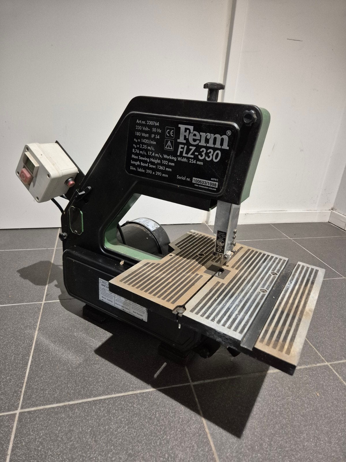 ferm FLZ 330 lintzaag, Ophalen, Onbekend, Onbekend, Onbekend