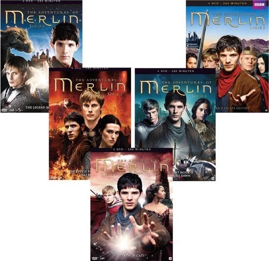 The Adventures Of Merlin - Seizoen 1 t/m 5, Alle leeftijden, Ophalen of Verzenden, Nieuw in verpakking