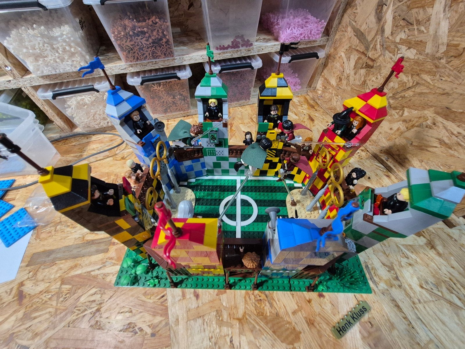 lego zwerkbal  van harry potter, Ophalen of Verzenden, Nieuw, MOC (eigen creatie), Lego