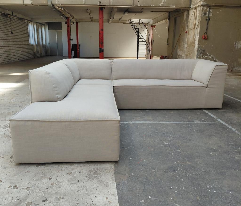 Gelderland 6905 | Hoekbank | Refurbished | zandkleur naturel, 250 tot 300 cm, Info@andriesign.nl, Hoekbank, 75 tot 100 cm