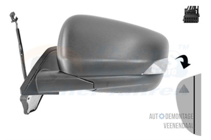 Buitenspiegel links van een Renault Kangoo, -, Renault, -, Nieuw