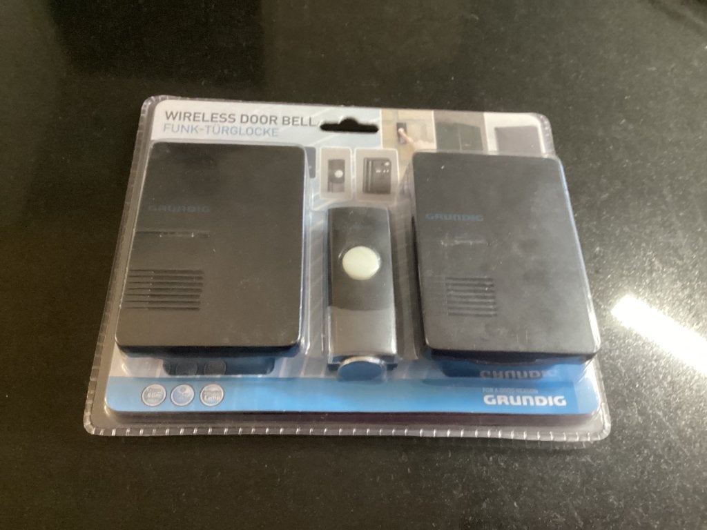 deurbel, Grundig , wireless, NIEUW, 2x per stuk, Ophalen of Verzenden, Nieuw
