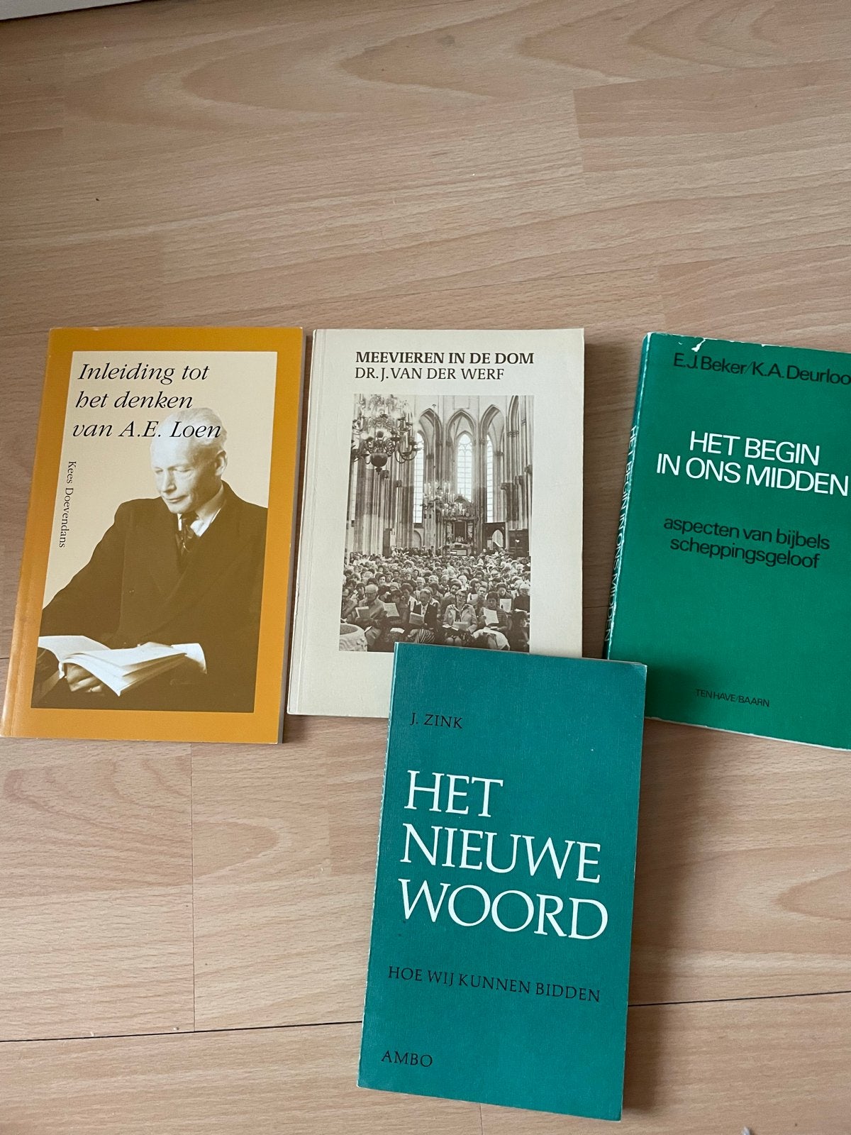 4 theologie boeken: Inleiding tot het denken van A.E. Loen, Ophalen of Verzenden, Gelezen, Christendom | Protestants