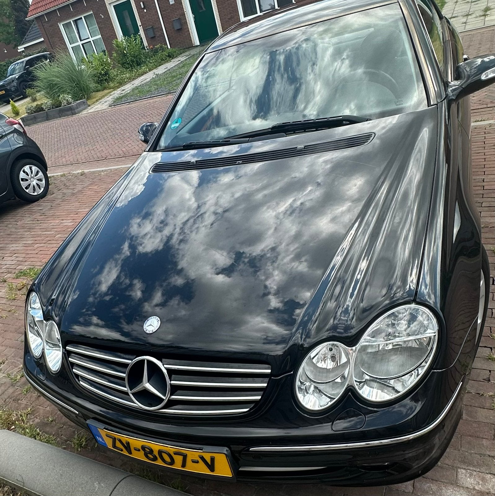 Mercedes-Benz clk 2004 Zwart, Automaat, 4 stoelen, 1796 cc, Bedrijf