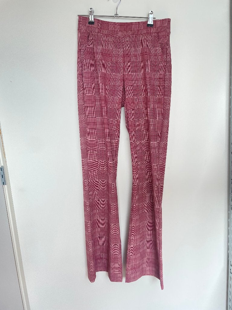 Studio Anneloes flair mid waist pantalon maat XS rood roze, Studio Anneloes, Ophalen of Verzenden, Zo goed als nieuw, Studio Anneloes B.V.