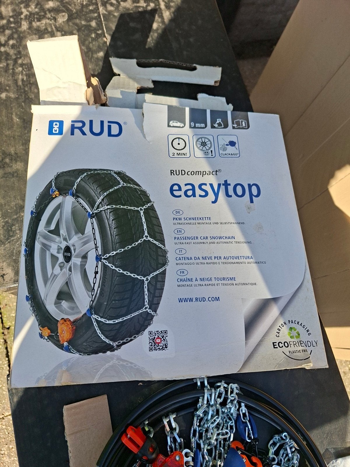 RUD Compact EasyTop Sneeuwkettingen - M32, Auto diversen, Ophalen