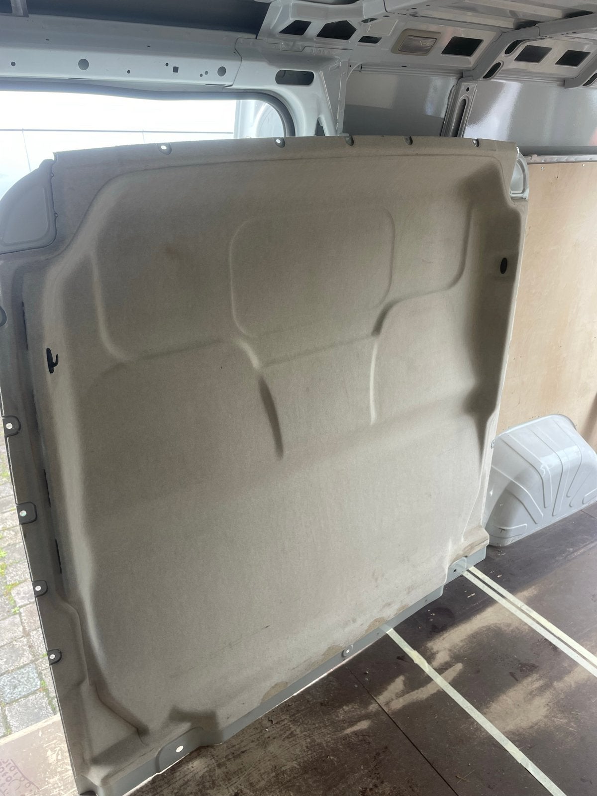Tussenschot Fiat Ducato met alle bijbehorende schroeven, Ophalen, Gebruikt, Fiat