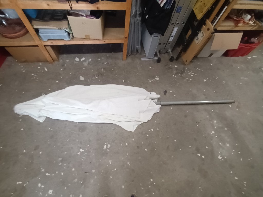 parasol, Tuin en Terras, Ophalen, Gebruikt, 2 tot 3 meter, Parasolvoet