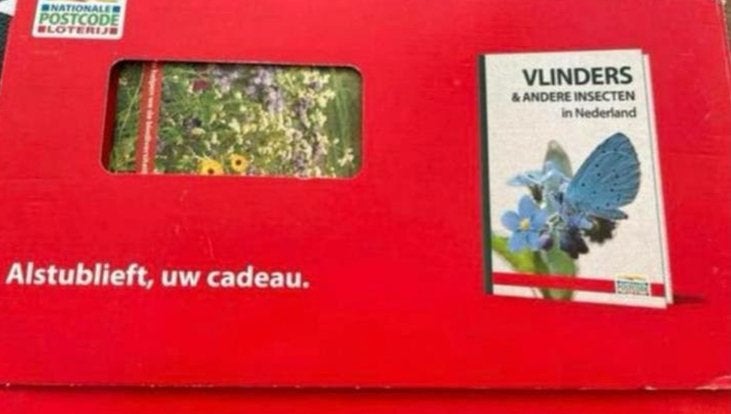 Veldgids Vlinders & Andere Insecten + Bloemzadenmix, Boeken, Ophalen of Verzenden, Nieuw, Overige onderwerpen