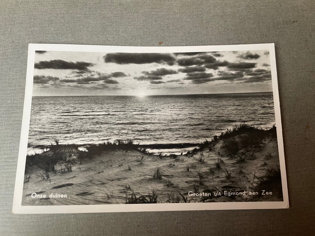 ansichtkaart, Groeten uit Egmond aan Zee, Onze Duinen., Verzenden, 1960 tot 1980, Noord-Holland