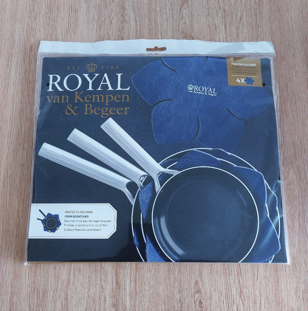 royal van kempen & begeer panbeschermers, Ophalen of Verzenden, Nieuw, Blauw