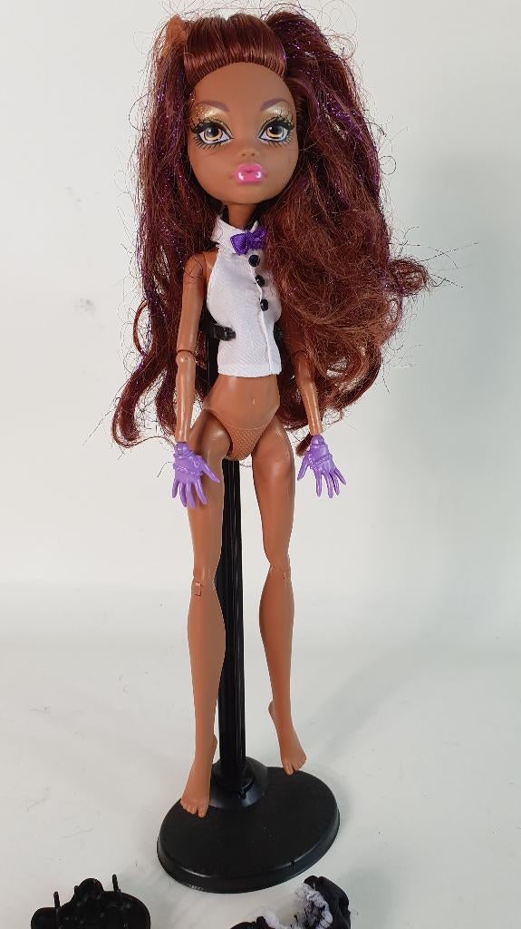Monster High Clawdeen Wolf Sweet 16 pop. S34, Tweedehands verkoop, Tweedehands verkoop, Gebruikt, Ophalen of Verzenden
