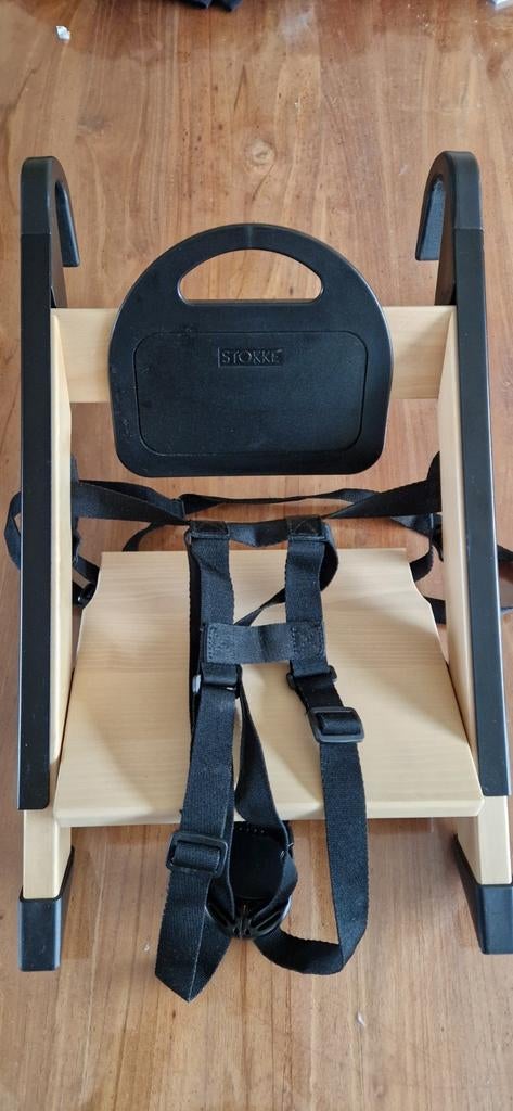 Nieuw: Stokke HandySitt Zitting - Zwart, Kinderen en Baby's, Kinderstoelen, Ophalen of Verzenden, Nieuw, Meegroeistoel, Gordel(s)