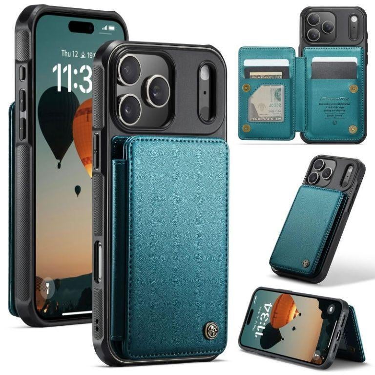 C22 Luxe Portemonnee Backcover voor iPhone 17 Pro _ Goren, Verzenden, Nieuw, Hoesje of Tasje