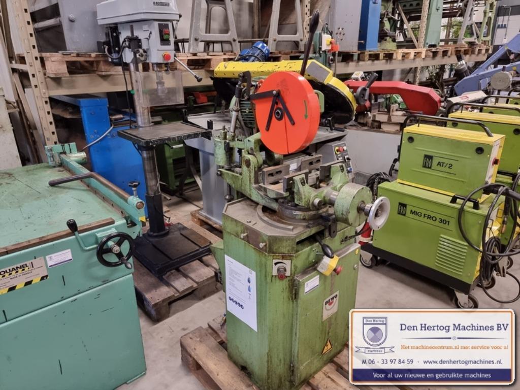 Halfautomatische cirkelzaag Bewo 315 koeling 100x100mm 400V, Gebruikt, Cirkelzaag, 70 mm of meer, Bewo