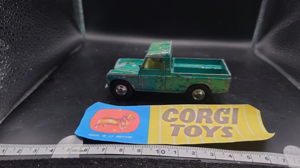Corgi Toys Land Rover 109 WB - Vintage Speelgoedauto, Ophalen of Verzenden, Gebruikt, Auto, Corgi