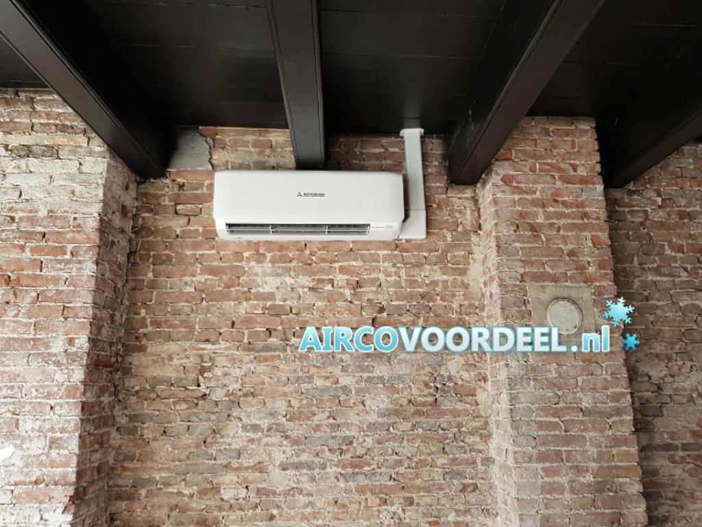 Mitsubishi SRK20ZS-WF airco warmtepomp incl. installatie, Koelen en Ontvochtigen, Timer, Nieuw, 3 snelheden of meer