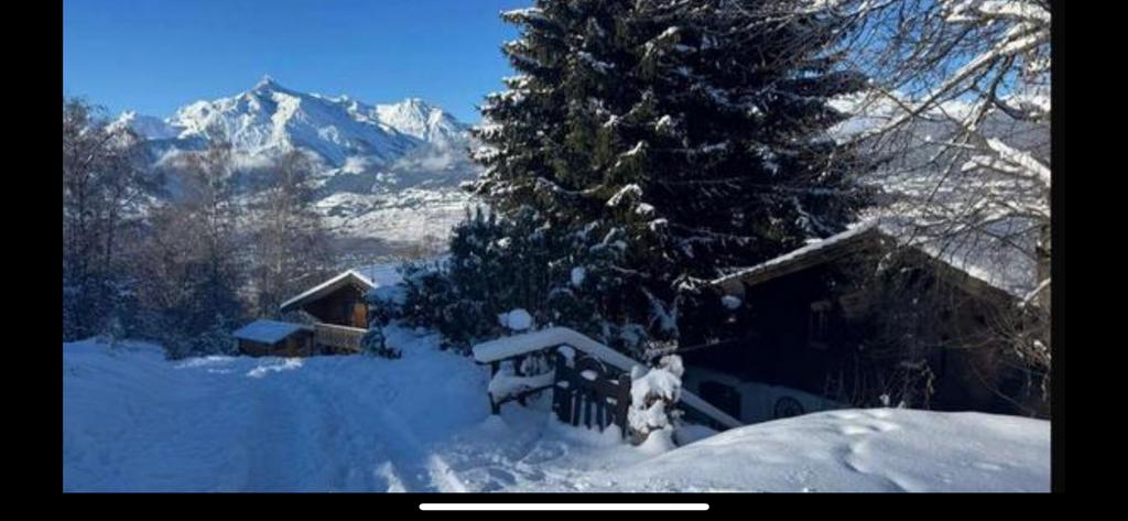 Chalet in Quatre valais herfstvakantie midden nog vrij ., In bergen of heuvels, Afwasmachine, Landelijk, Eigenaar