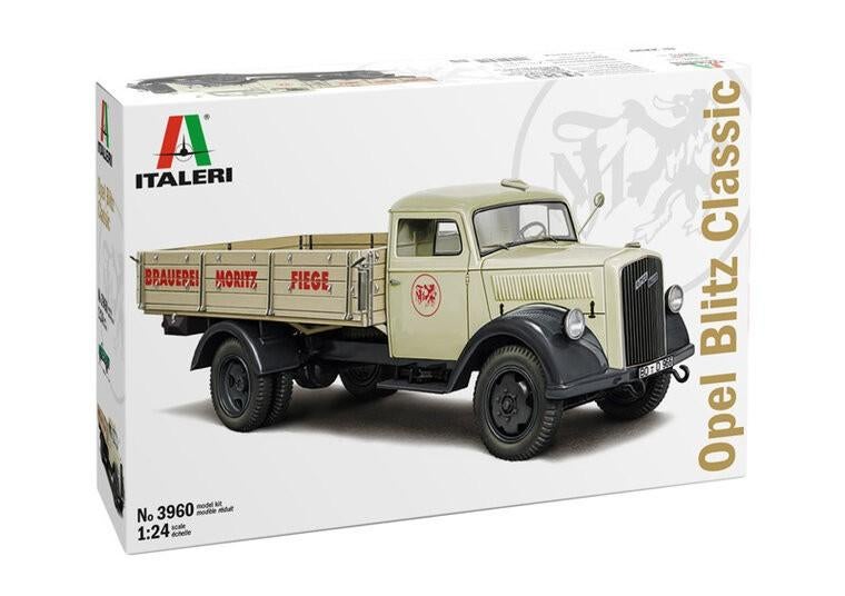 Opel Blitz Classic (Italeri 3960) 1/24, Hobby en Vrije tijd, Modelbouw | Auto's en Voertuigen, Groter dan 1:32, Nieuw, Ophalen of Verzenden
