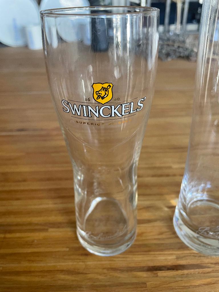 bierglazen, Ophalen of Verzenden, Zo goed als nieuw, Bierglas