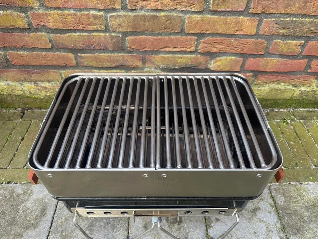 WGA RVS 8 mm grill rooster voor de WEBER GO ANYWHERE, Ophalen, Nieuw, Met accessoires
