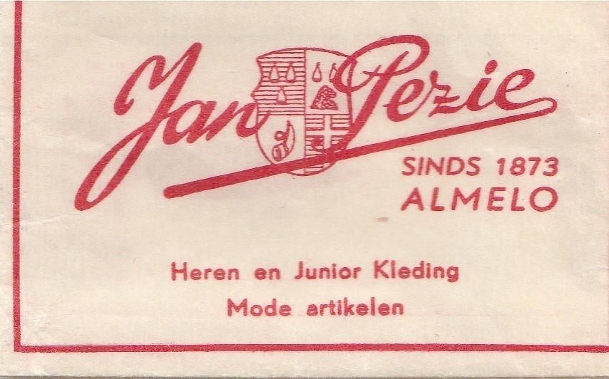 Jan Pezie Almelo - heren junior kleding mode artikelen, Ophalen of Verzenden
