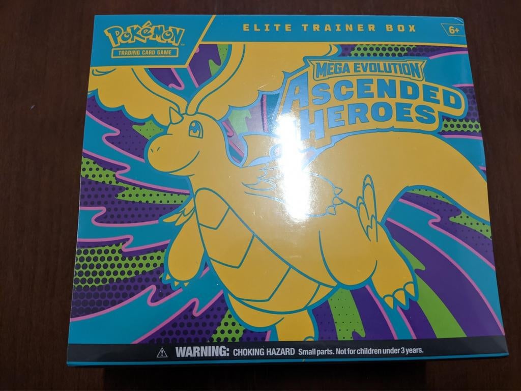 Pokémon Ascended Heroes Elite Trainer Box, Hobby en Vrije tijd, Verzamelkaartspellen | Pokémon, Ophalen of Verzenden, Nieuw, Boosterbox
