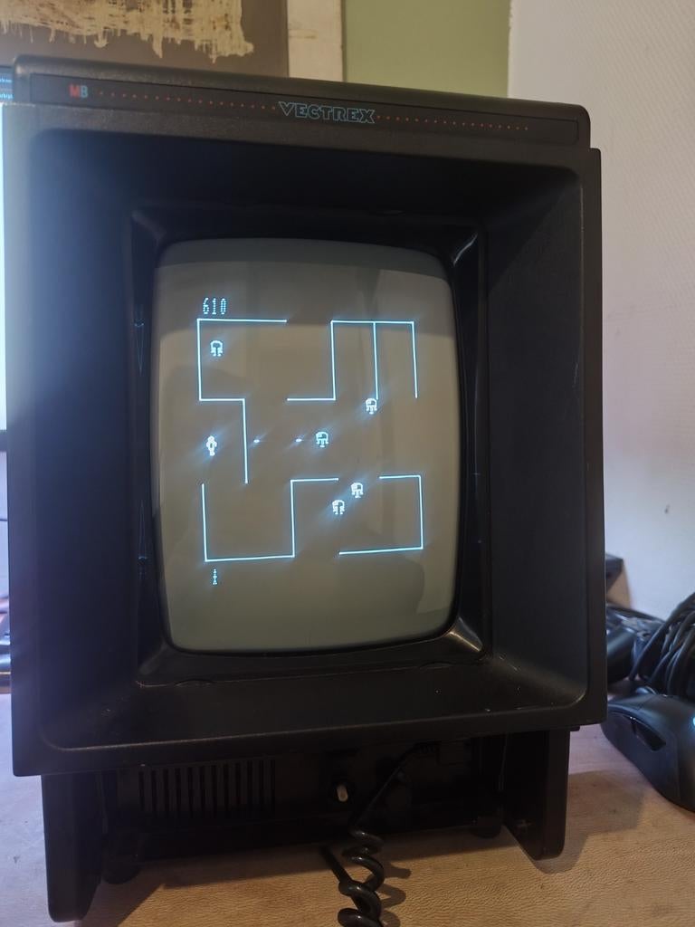 Vectrex Console - Goede Staat, Controller Defect, Spelcomputers en Games, Spelcomputers | Atari, Ophalen, Gebruikt, Met 1 controller