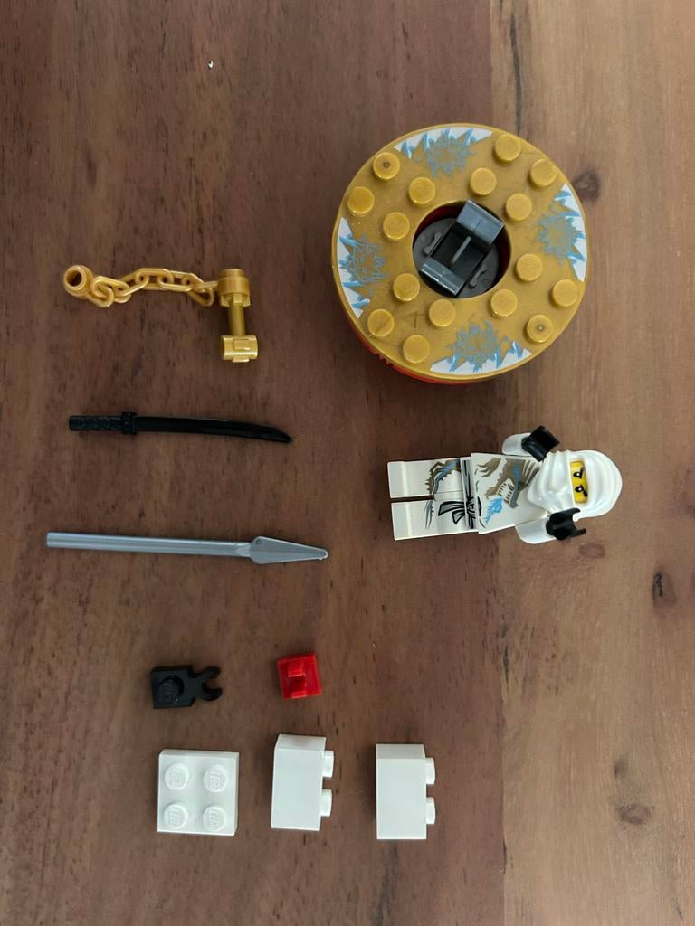 Lego Ninjago Zane DX - Compleet, zonder doos, Ophalen of Verzenden, Gebruikt, Complete set, Lego
